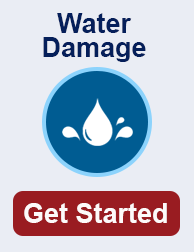 water damage cleanup in Mesquite